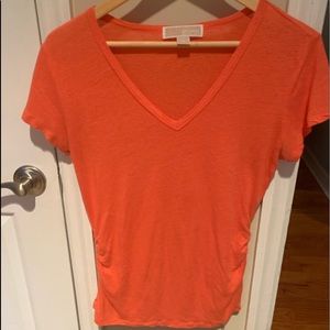 Women’s Michael Kors Orange Shirt Size Small